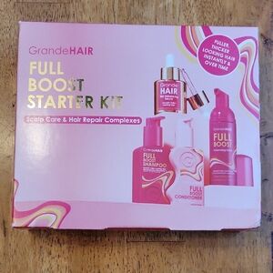 GrandeHAIR Full Boost Starter Kit - Pink